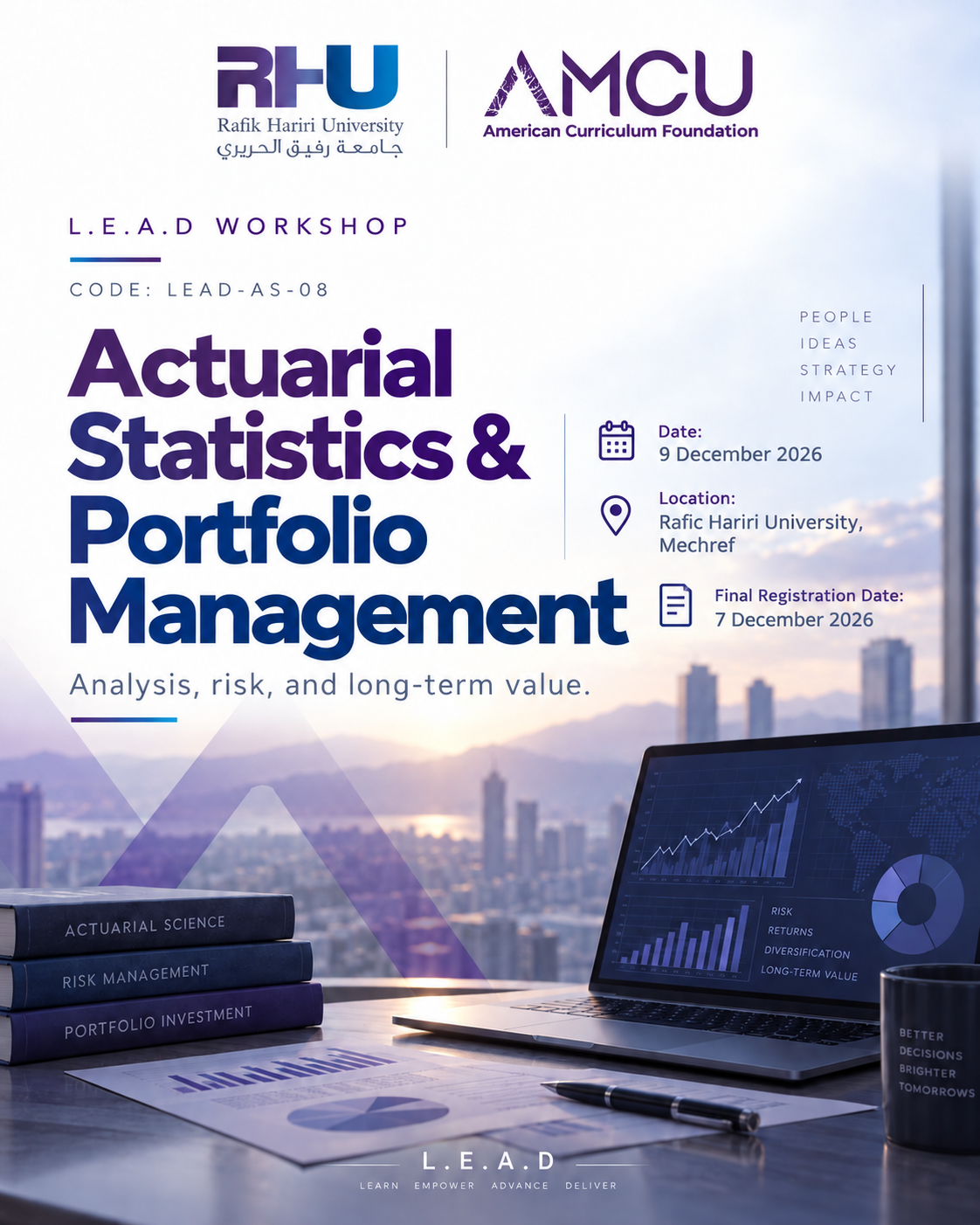 Actuarial Statistics & Portfolio Management