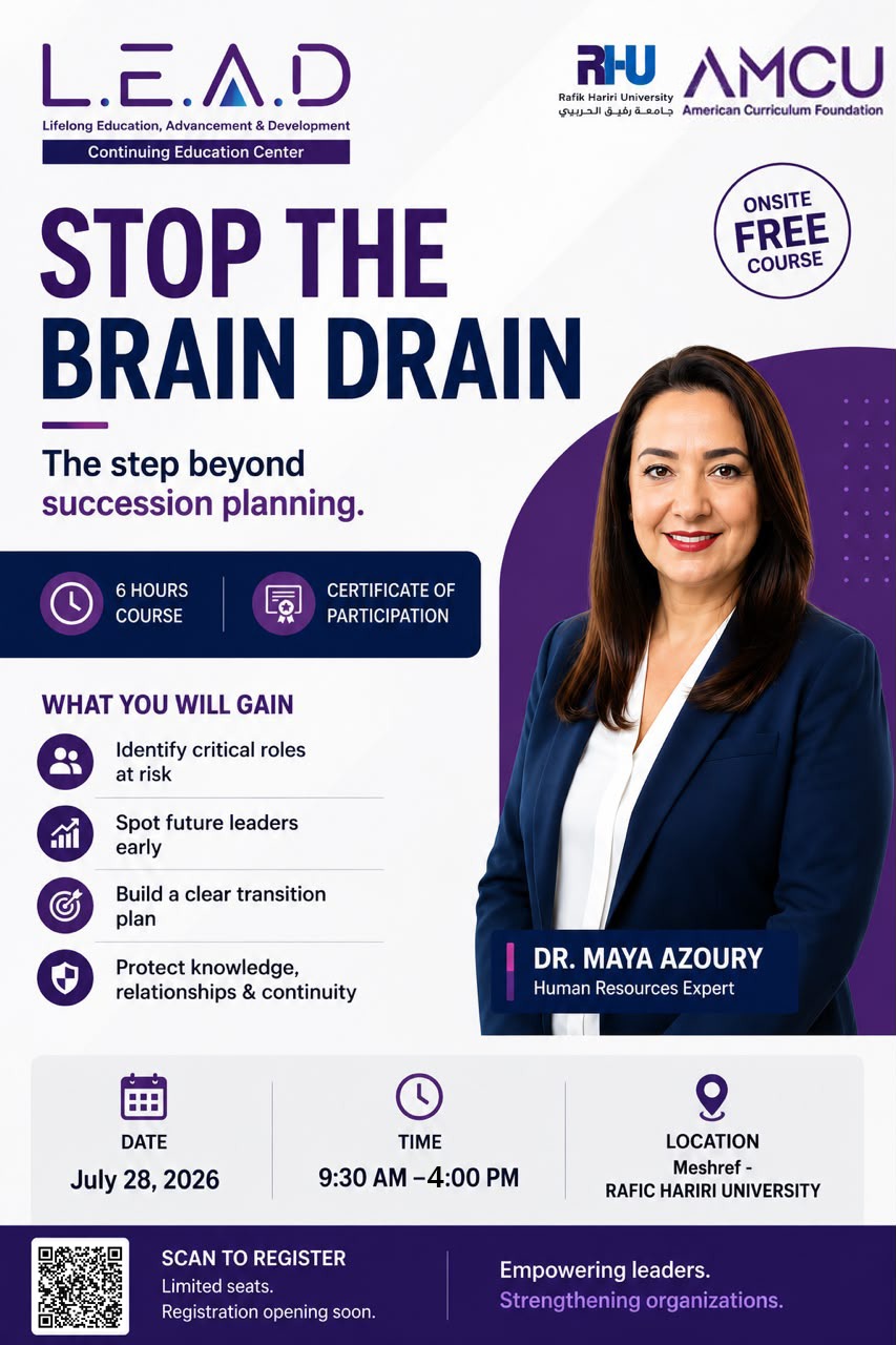 Succession Planning: Stop the Brain Drain – The Step Beyond poster
